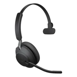 Jabra Evolve2 65 USB-A UC - Micro-casque Mono avec base, noir