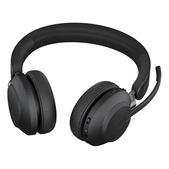 Jabra Evolve2 65 USB-A UC - Micro-casque Stéréo avec base, noir