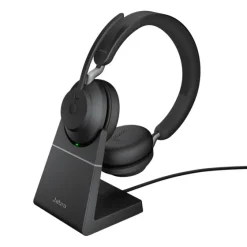 Jabra Evolve2 65 USB-C UC - Micro-casque Stéréo avec base, noir