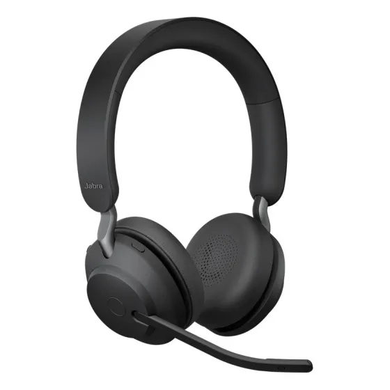 Jabra Evolve2 65 USB-C UC - Micro-casque Stéréo avec base, noir