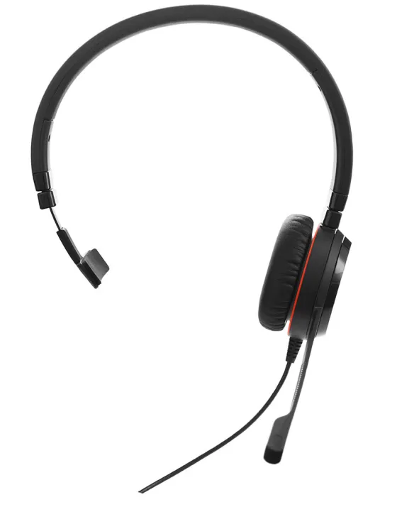 Jabra Evolve 20SE MS Mono - Certifié pour Skype for Business Mono-casque pour téléphone logiciel VoIP