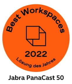 Jabra PanaCast 50 Caméra de conférence, 3840 x 2160 4K UHD, 13 MP, 30 fps