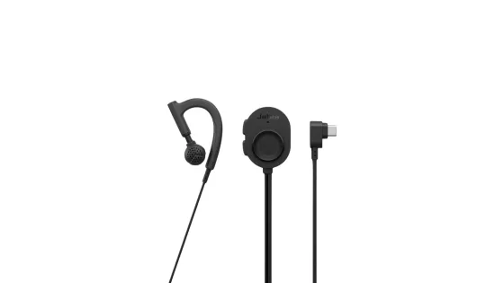 Jabra Perform 10 Wired casque mono filaire Push-to-Talk avec connexion USB-C pour les équipes de vente au détail