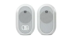 JBL 104-BT - Ensemble d'enceintes Active Desktop avec Bluetooth, blanc