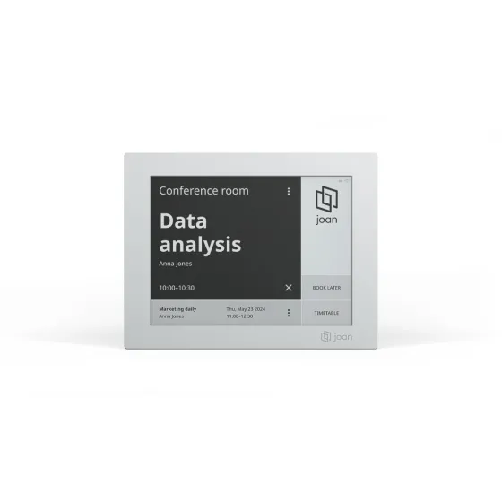 Joan 6 RE - Système de réservation de salles, gris
