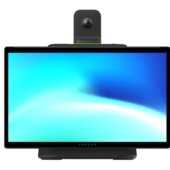 Kandao MT1001 Meeting Ultra - Solution de visioconférence tout-en-un avec IA à 360° et deux écrans tactiles
