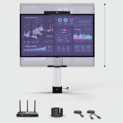 Kindermann Huddle Bundle Meet 75M² Ensemble Huddle Découvrez une solution tout-en-un intelligente de 75 m² pour les conférences et la collaboration