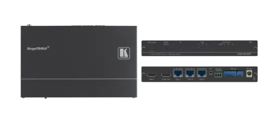 Kramer VM-3HDT 1:3+1 Amplificateur de distribution HDMI Long–Reach HDBaseT 4K 60 4:2:0