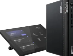 Lenovo ThinkSmart Tiny Kit + Support VESA Système de conférence pour petites salles Microsoft Teams