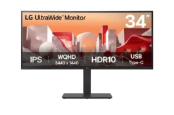 LG 34BA75QE-B - Moniteur incurvé IPS 34", 3440 x 1440 UWQHD
