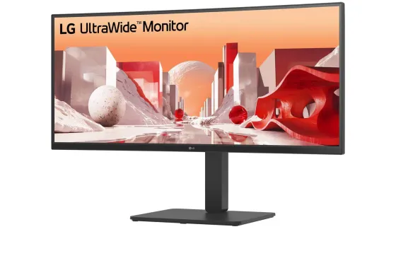 LG 34BA75QE-B - Moniteur incurvé IPS 34", 3440 x 1440 UWQHD