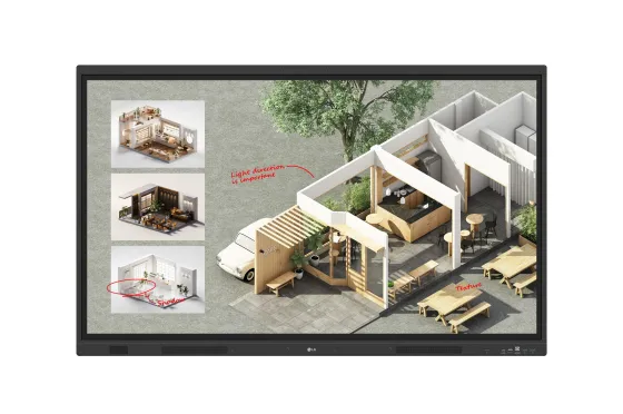 LG CreateBoard Standard 65TR3DQ - écran tactile 4K UHD innovant pour une collaboration, une création et une interaction fluides