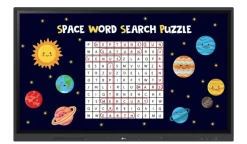 LG 98TR3DK Écran tactile interactif CreateBoard de 98 pouces pour l'enseignement moderne