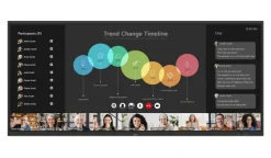 LG 105TR5WP Écran interactif CreateBoard 105 pouces 5K au format 21:9