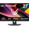 LG UltraGear™ G6 Moniteur de jeu 27G610A-B de 27 pouces avec fréquence de 200 Hz et écran QHD