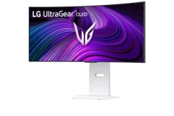 LG UltraGear™ 34GX90SA-W moniteur de jeu intelligent incurvé OLED 34 pouces avec 240 Hz, webOS et IA