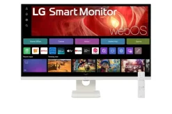 LG 32U850SA-W moniteur intelligent 4K 32 pouces avec webOS et webcam FHD intégrée