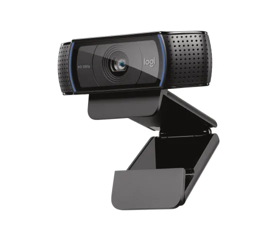 Logitech C920 Webcam, 1920 x 1080 Full HD, 3 MP, 30 fps, 78°