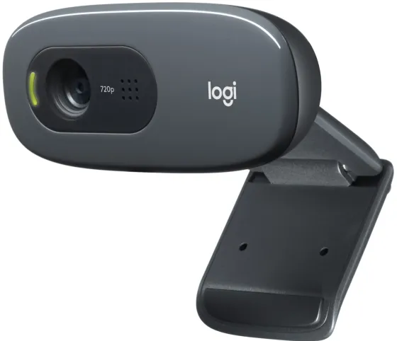 Logitech C270 Webcam, 1280 x 720 HD-Ready, 0,9 MP, 30 fps, 55°