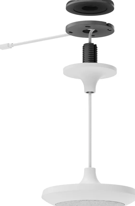 Logitech Mic POD Suspension - Support de suspension au plafond pour microphones Rally Mic Pod