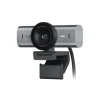 Logitech MX Brio Webcam UHD 4K avec amélioration de l'image par IA et deux microphones à formation de faisceaux pour la suppression du bruit