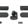 Logitech Rally Plus - Système de vidéoconférence, 3840 x 2160 4K UHD, 13 MP, 60 fps, 90°