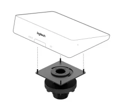Logitech Tap Table Mount - Support de table pivotant avec gestion des câbles