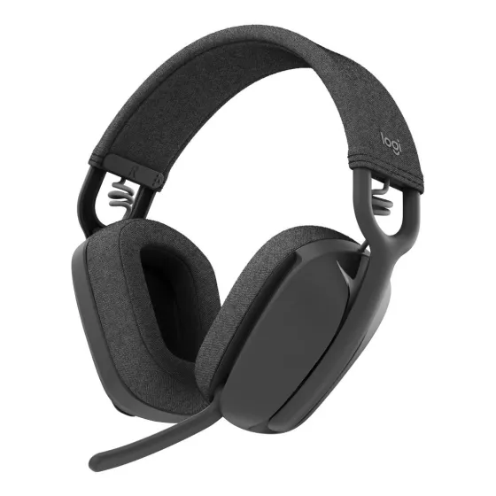 Logitech Zone Vibe 100 - Oreillette sans fil Bluetooth circum-aural, graphite