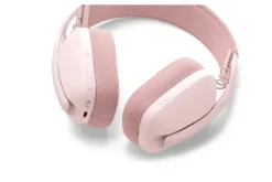 Logitech Zone Vibe 100 - Oreillette sans fil Bluetooth circum-aural, rose