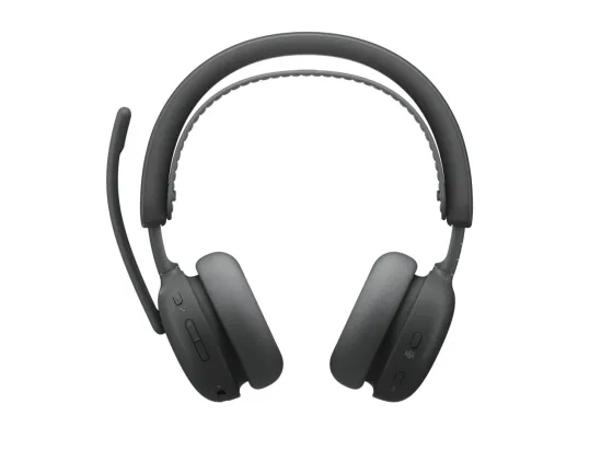 Logitech Zone Wireless 2 ES pour les entreprises - Casque sans fil double avec réduction adaptative du bruit ambiant hybride | Certifié pour Microsoft Teams | Graphite