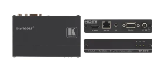 Émetteur / Transmetteur HDMI-CAT Kramer TP-573 avec IR et RS232 (1x HDMI vers 1x CAT)