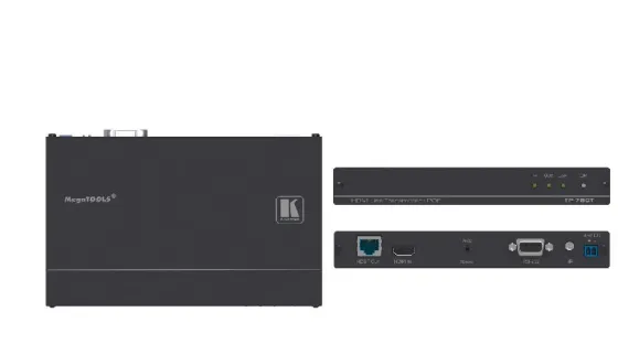 Émetteur HDMI Kramer TP-780T 4K60 4:2:0, RS–232 & IR sur Paires Torsadées HDBaseT avec POE