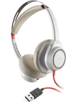Micro-casque Plantronics Blackwire 7225 stéréo filaire sans micro, blanc