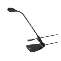 Microphone Shure CVG12D Centraverse™ col de cygne 30,5 cm (12") avec pied de table intégré et préamplificateur