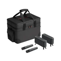 Nebula X1 Kit de divertissement tout-en-un portable X1 comprenant deux haut-parleurs sans fil, des microphones et une mallette de transport pour le