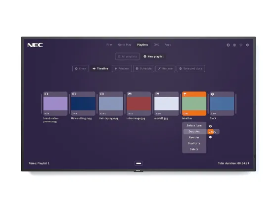 NEC ME551-MPi4 55" Display