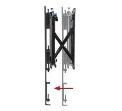Neomounts BT9921 Support mural à service complet Soft-Open pour présentoirs XXL