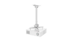 Neomounts CL25-540WH1 Support de fixation au plafond pour vidéoprojecteur - Hauteur : 60,5 à 90,5 cm