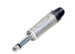 NEUTRIK NP 2X fiche jack, 6,3 mm, mono, 2 broches