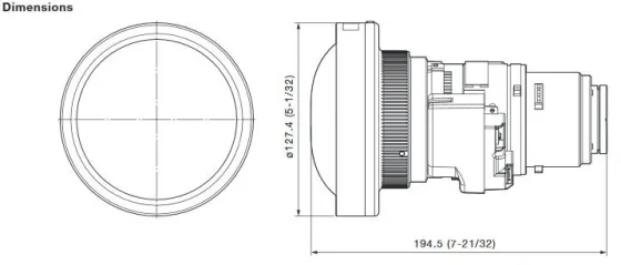 Objectif Panasonic ET-ELW31