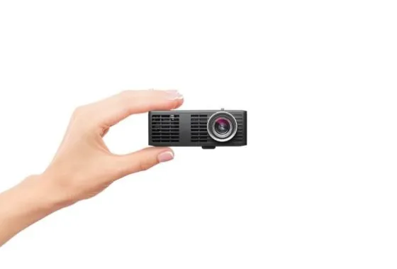 Optoma ML750i Mini vidéoprojecteur LED portable avec stockage intégré, lecteur multimédia, visionneuse Office et haut-parleur
