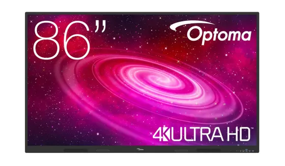 Optoma 1861RK Écran interactif Creative Touch de 86 pouces pour les établissements scolaires modernes