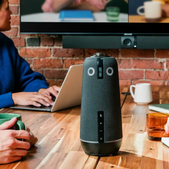 Owl Labs Meeting Owl 4+ - Caméra de conférence, 3840 x 2160 4K UHD, 64 MP, 30 fps, 360°