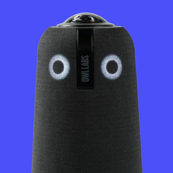 Owl Labs Meeting Owl 4+ - Caméra de conférence, 3840 x 2160 4K UHD, 64 MP, 30 fps, 360°