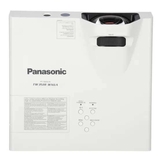 Panasonic LCD Videoprojecteur 3 300 ANSI Lumen