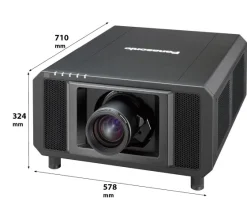 Panasonic PT-RQ13KE Vidéoprojecteur, 5120 x 2160 5K, 10000 Lumen, sans objectif