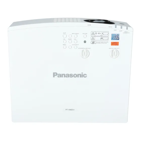 Panasonic PT-VMZ51EJ Vidéoprojecteur, 1920 x 1200 WUXGA, 5200 Lumen