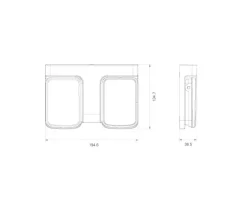 Pédale de commande celexon pour support pour Display Expert, gris
