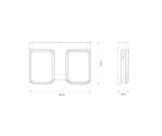 Pédale de commande celexon pour support pour Display Expert, gris