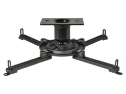Peerless-AV PJF2-UNV – Support de projecteur avec plaque d'adaptation universelle Spider® pour projecteurs pesant jusqu'à 22,68 kg, noir